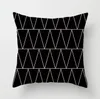 The latest 45X45CM pillow case, geometric pattern style selection, abstract texture household goods, support custom logo