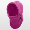 Casquettes de cyclisme masques unisexe hiver équitation en plein air moto cache-cou coupe-vent polaire capuche visage écharpe épais chaud bonnet de neige bandana