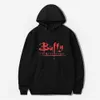 Ny TV Buffy The Vampire Slayer Sweatshirts Fashion Men / Women Casual Pullover Boys / Girls Streetwear Hoodie Y2K Kläder Kids Tops H0910