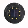 LED Solar Power Ground Lights Floor Decking Outdoor Garden Prato Path Lamp - Warm+Blue