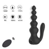 NXY Anal Leksaker Vuxen 18 Sex Fjärrkontroll Backyard Pull Bead Vibrator Unisex Kvinna Onani Vagina Clitoral Stimulator Shop 1203