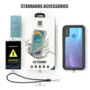 Pour Huawei P40 P30 Lite P30 Pro étanche IP68 plongée anti-poussière étui de téléphone pour Huawei Mate 20 30 Pro Coque de natation entièrement scellée