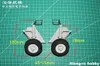 FREWING 64 مم EDF F22 F-22 RC Airplane Jet Praff-معدات الهبوط مع مؤازرة ل DIY التحكم عن بعد طراز Hobby 64 EDF طائرة