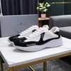 2022 Venta de zapatos casuales de moda para hombres Diseño de la Copa América Charol y zapatillas de deporte de nailon Luxy Zapato para hombre kjh002