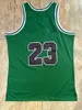 Man Thick Stitched Mitchell Retro Ness Mesh #23 #45 Michael MJ Red White Black All-Star Breathable Sports Vintage 1997-98 Maillots de basket-ball