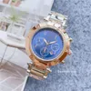 2021 Nieuwe Aankomst Drie Steken Luxe Mens Horloges 42mm Maat Quartz Horloge Hoge Kwaliteit Top Merk Designer Klok Stalen Riem Mannen Mode Accessoires