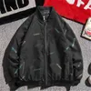 Varsity Baseball Jacket Mens M-6XL 2021 Vår Höst Hip Hop Fashions Windbreaker Koreanska Man Oversize Harajuku Bomber Coats