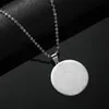 Stainless Steel Mayan Calendar Chain Necklace Women Pendants Fashion Jewelry Accessory