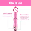 Simulated Dildo Vibrating Sucking Adult Sex Toys Woman G Point Masturbator Fake Penis Vibrator Vagina Anal Erotic Pussy Waterproof Electric Massage Wand YL0403