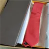 2022 Men Business Formal Wedding Fashion Ties Leisure Slim Tie Narrow Arrow Necktie Skinny Letter Mens Party Casual Neck Ties with box