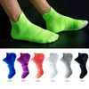 Nylon Sport Ankle Socks Women Men Outdoor Basketball Bike Running Football Breathable Bright Color No Show Travel Socks 2 Size Y1222