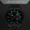 Lige Men Watches Business Luxury Fashion Top Brand Часы Мужчины Спорт Водонепроницаемый Полная стальная Кварцевые Часы Relogio Masculino + Box 210527