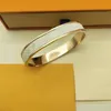 ZB004YX Marka Moda Klasyczna Bangle Biały PU Skóra Bransoletka Titanium z pudełkiem 3 Kolory Srebrny Rosegold Gold 40szt