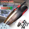 Aspirapolvere portatile portatile cordless/spina 120W 12V 5000PA Super aspirazione umido e secco aspirapolvere per auto a casa