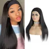 Brazilian Straight Human Hair Wigs For Women Glueless Headband Wig Natural Color 150% Density