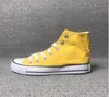 Dress Shoes Size 35-46 Unisex High-Top Adult Women's Men's Canvas Shoes 13 colors Laced Up