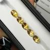 Tbj natural brazil citrine oval cut6 8 mm approx 1ct up citrine loose gemstones for 925silver jewelry natural loose gemstone H1271q