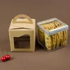 Transparente, durchsichtige Kunststoff-Plätzchen-Verpackungsboxen, Süßigkeiten-Snack-Geschenkbox, Nüsse, Aufbewahrungsbox