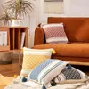 Coussin/oreiller décoratif 45*45 cm housse de coussin géométrique abstrait gland Style méditerranéen couvre décoratif salon Coush