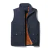 DIMUSI Gilet da uomo invernali Moda maschile Gilet caldi spessi Capispalla casual Gilet termico Cappotti Uomo Giacche senza maniche Abbigliamento Y1122