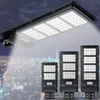 160/240 / 320LED на солнечной энергии на открытом воздухе на открытом воздухе уличный светильник радиолокационный датчик - 240LED прочный и не боится солнца - дождь.