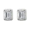 Choucong Brand Stud Earrings Luxury Jewelry 925 Sterling Silver Emerlad Cut 5A Cubic Zircon 4 Style CZ Diamond Gemstones Party Wom5997049