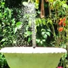 Ventouses d'eau de fontaine à énergie solaire pour la maison cour jardin piscine étang oiseaux bains pompe décor 210713