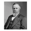 Результат президента по живописи Резерфорд Хейс 1870 Плака