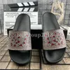 Hochwertige Herren-Hausschuhe, Scuffs-Slides, trendige Damen-Damen-Sommersandalen, Strand-Slide-Damenschuhe, Muster, rote Blume, Tiger, Biene, Schlange