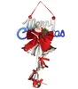 Christmas Bell Christmas Tree Pendant Santa Claus For New Year Gift Wind Chime Home Decoration w-00883