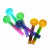 Venta al por mayor Pyrex Glass Oil Burner Spoon Pipe 4 pulgadas Mini Straight Tube Hand Pipes Accesorios para fumar agua bong dab rig hookah