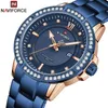 NAVIFORCE Watches for Men Top Brand Luxury Stainless Steel Quartz Men Watch Waterproof Sport Fashion Male Clock Reloj Hombre 210517