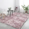 Halılar Oturma Odası Yatak Odası Halı Antiskid Yumuşak 160 cm x 230 cm Modern Kravat Boyama Peluş Kalın Halı Mat Kaymaz Kat Mats1