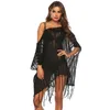 Maillots de bain pour femmes ZEARACA Transparent Bikini Cover Up Sexy Gland Maillot De Bain Robe De Plage Femmes Sarong 2022 Été Fringe Maillot De Bain Beachwear