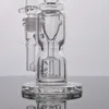 8,6 Zoll hohe Shisha Bong Klein Dab Rig Glas Bohrinseln Recycler Rauchende Wasserpfeife Klare Verbindungsgröße 14,4 mm