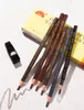 1818 Ögonbrynspennor Brow Shadows Kosmetika Naturlig vattentät Microblading Makeup Pencil Beauty Supplies 6 färger