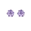 Timlee E127 Temperamental Cute Three-dimensional Flower Petal Resin Studs Earrings,Personality Jewelry Wholesale Stud