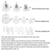 Portable Slim Equipment Healthy Life Vacuum Therapy Massage Slimming Bust Enlarger Breast Enhancement Body Shaping Breast Lifting Health Car