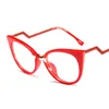 Moda Güneş Gözlüğü Çerçeveleri Sunglases Kadın Gözlük Çerçevesi Retro Yuvarlak Bilgisayar Blu Lüks Kadın Optik Kadınlar Kılıf