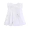Mudkingdom Girls Dresses Sleeveless Net Yarn Cute Heart Swan Print Princess Dress 210615
