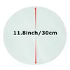 11.8inch Sublimation Glass Cutting Boards Glossy 30cm Heat Transfer Clear Chopping Blocks DIY Blank Single Side Sublimating Plate By Air A12