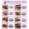 2021 Invisible Magnetic Mink Eyelashes with 2 tubes Magic Eyeliner Kit 3D Natural lash Reusable Mirror Not Glue No Magnet Blocks S3333611