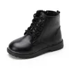 Boots Children for Boys Girls Autumn Winter Vintage Classic Kids Ankle Zipper Fashion Casual 2022 Brand New Y2210