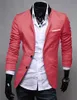 Mode Winter Zwart Rood Grijs Heren Casual Kleding Katoen Lange Mouw Casual Slim Fit Stijlvolle Pak Blazer Jassen Jassen4048447