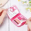 1pc 휴대용 미니 바느질 키트 전문 홈 여행 상자 스토리지 가방 Diy 바늘 스레드 세트 액세서리 도구 개념 도구