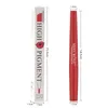 Miss Rose Donna Rossetto Lip Liner Matita Velluto Opaco Impermeabile Facile da Indossare Rotazione Automatica Multifunzione Trucco Labbra Doppie