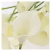 Regali per donne 18x Calla artificiale Fiori di nocciolo singolo mazzo lungo bouquet reale decorazioni per la casa color creamy y2112293178017