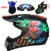 Män Motocross Off Road Professional ATV Cross s MTB DH Racing Motorcykel Hjälm Dirt Bike Capacete de Moto Casco