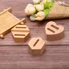 wooden couple rings