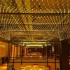 Lawn Lamps 220V 1,5x1,5m 2x3m 6x4m Julnät Ljus utomhus LED MESH String Garden Holiday Party Wedding Fairy Garland